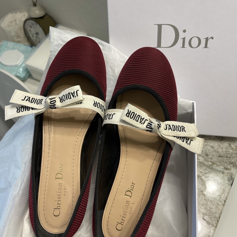 Miss J’Adior Bow Accents Mary Jane Flats - Picture 4 of 5